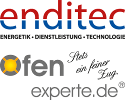 Die enditec GmbH hat eine Handelsmarke - Ofenexperte.de.